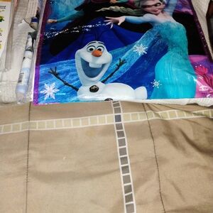 Disney Frozen Kids Bag - Blue and Purple
